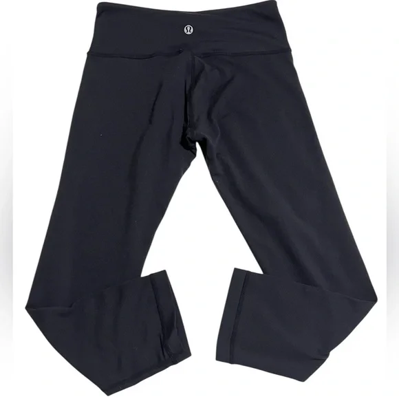 lululemon athletica Wunder Under crop Black Leggings size 4 $98 - Picture 4 of 4